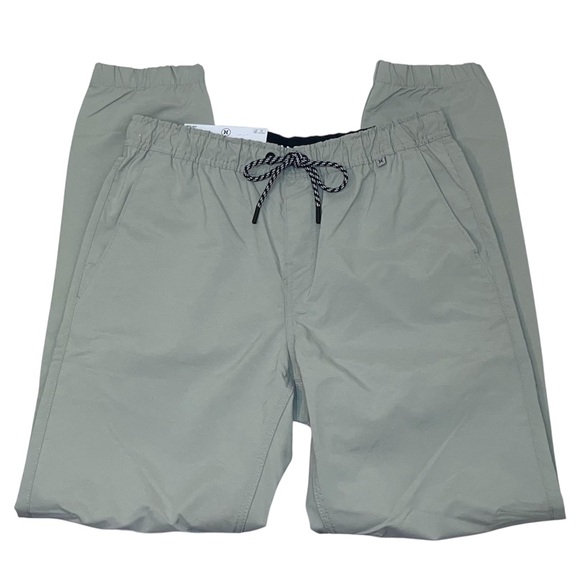 Hurley Men’s Pacer Stretch Twill Jogger Pants Light Grey Size Small NWT - Picture 7 of 16